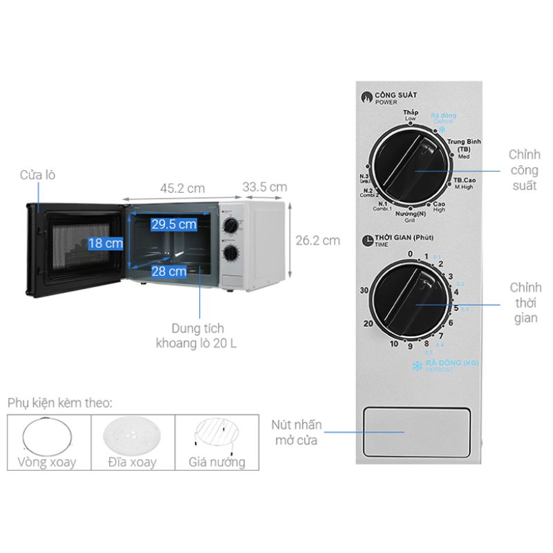 chi-tiet-lo-vi-song-mini-20l-sharp-r-g225vn-bk.jpg chi tiet lo vi song mini 20l sharp r g225vn bk