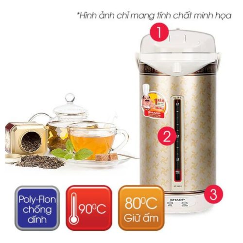 Ảnh Bình thủy điện Sharp KP-30STVRB 3.0 lít